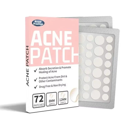 72 Pcs Acne Pimple Patch Invisible Waterproof Absorb Pus Acne Pimple Remover Tool Acne Cleaner Spot Concealer Care Product